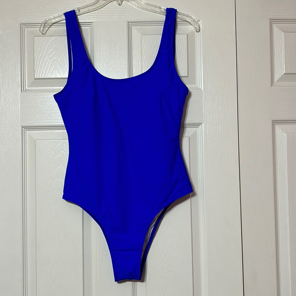 Summer Mae Women’s Royal Blue One Piece Swimsuit NWT Size XL